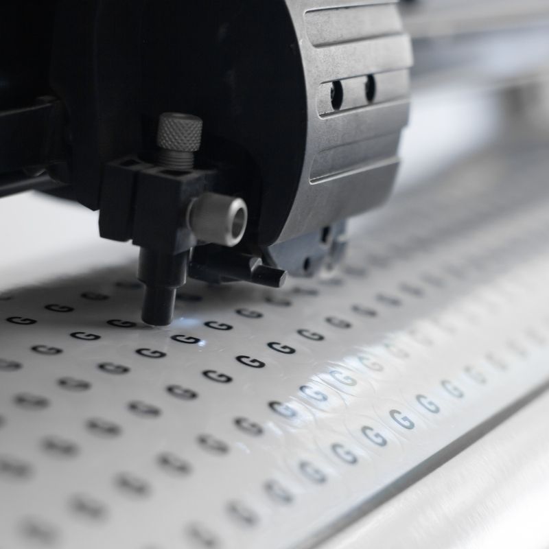 Plotter cutting machine